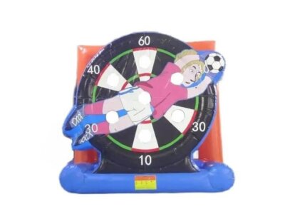 inflatable dart board football