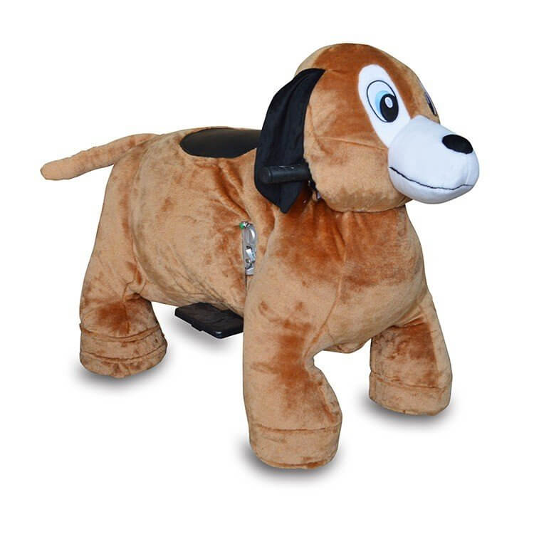 Motorized plush riding animals online