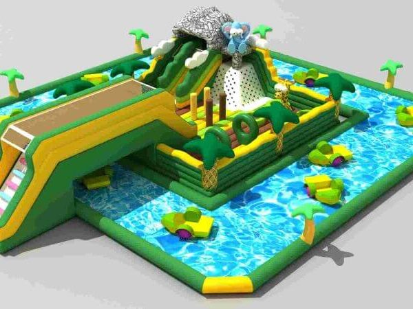 Inflatable Water Slide Park Factory