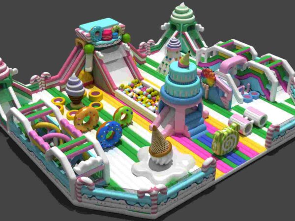 big fun inflatable park customized playground