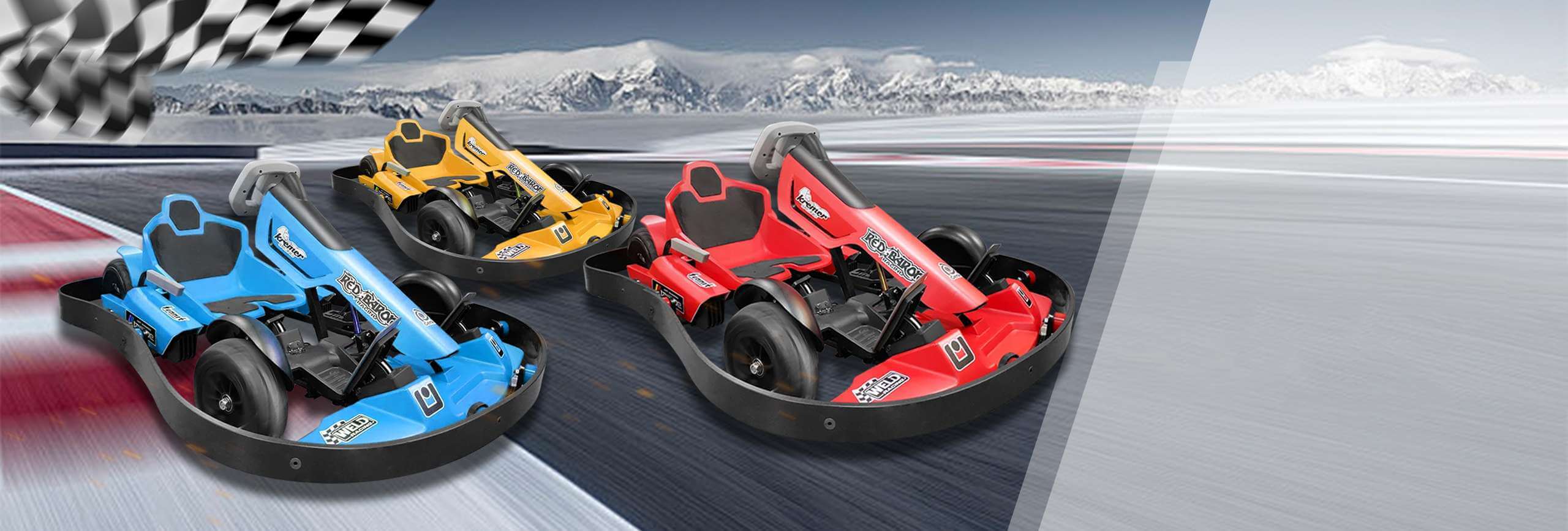 kids racing go karts