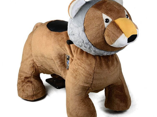 Animal Ride Electronic Walking Plush Music Animales Electronic Montable Rider Animals