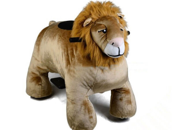 Animal Ride Newly Lion Designed Mechanical Electric Walking Rides Mountable Animal Shaped Rides