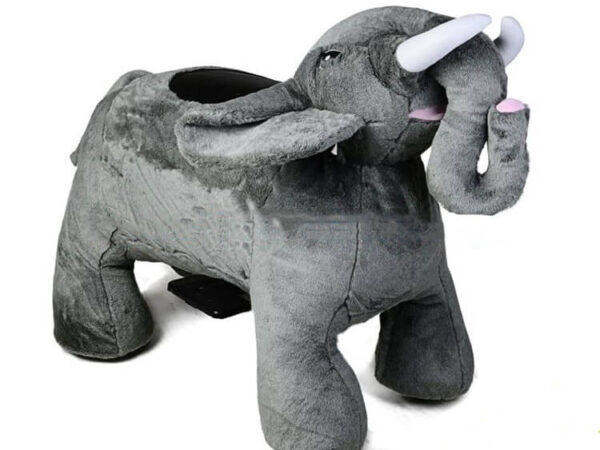 Animal Ride Battery Powered Elephant Electric Plush Riding Animal Plush Electric Animal Toys