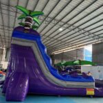 Purple colorful slide