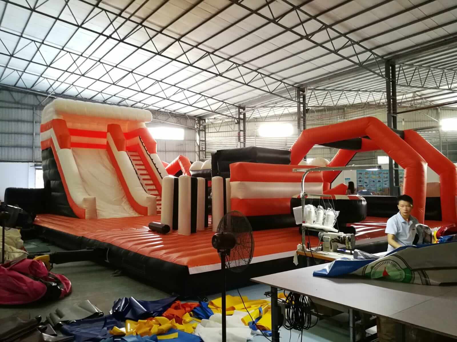 Inflatable Blockades CoInflatable Inflatable Obstacle Park - Minyefun