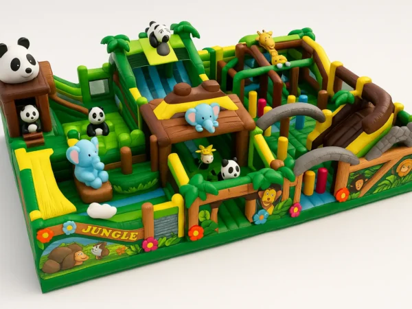 26x16 Animal Inflatable Park Combo for Commercial