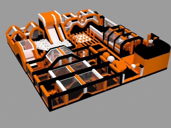Huge Obstacle Inflatable park for Commercial Multi-function