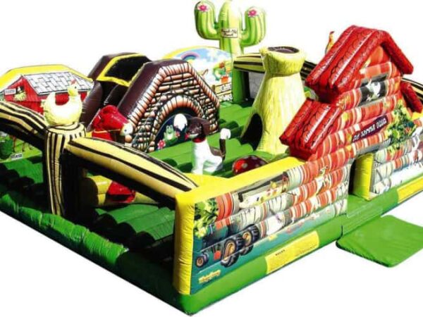 Inflatable Farm Play Area