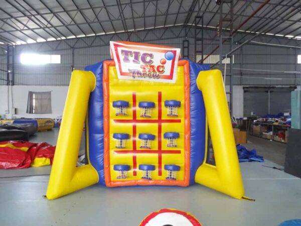 Inflatable Tic Tac Throw