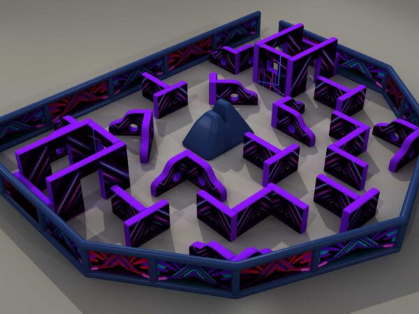 Sealed Air Laser Game Battle Maze Field