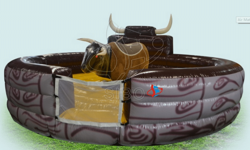 Inflatable Bull Rides With Painting - Minyefun