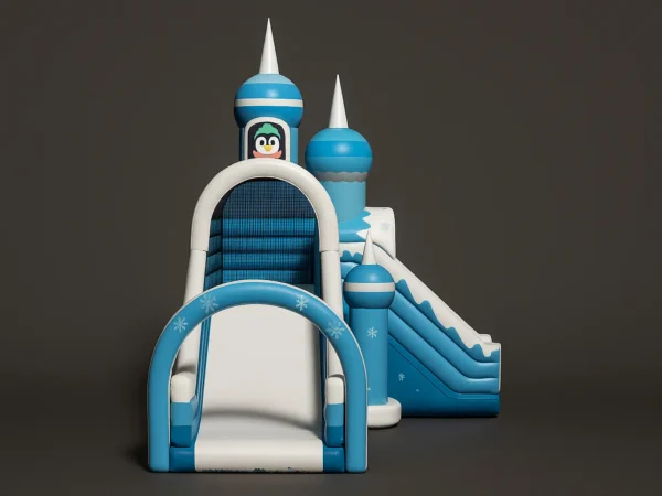 Inflatable Ice World Slide