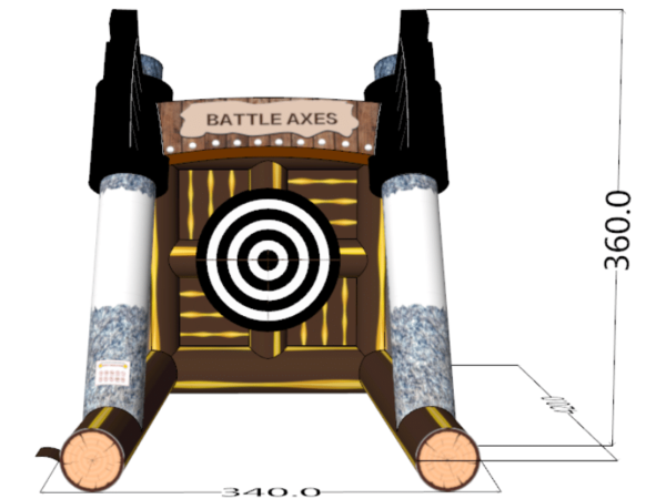 Inflatable Battle Axes Throwing for Kids and Adults