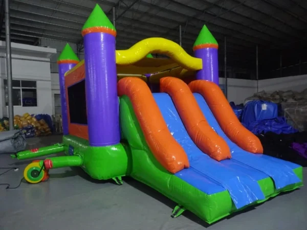 Large Bouncy Castle – 6x4.5x3.8m – Commercial Grade PVC Tarpaulin with 1100W Blower