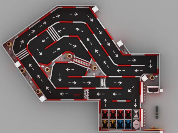 Ultimate Go-Kart Racing Experience – 120m Track with 226 Water Barriers