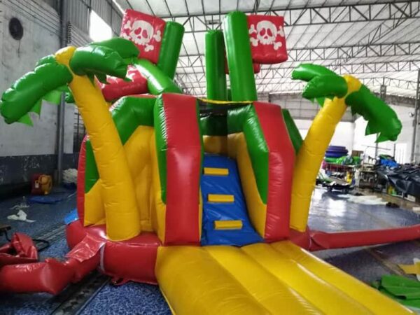 Wet Slide Playground for Pool