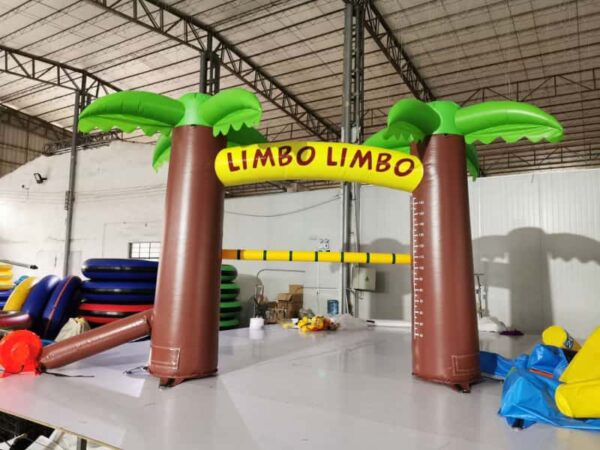 Inflatable  Opblaasbaar Llimbodansen Spel