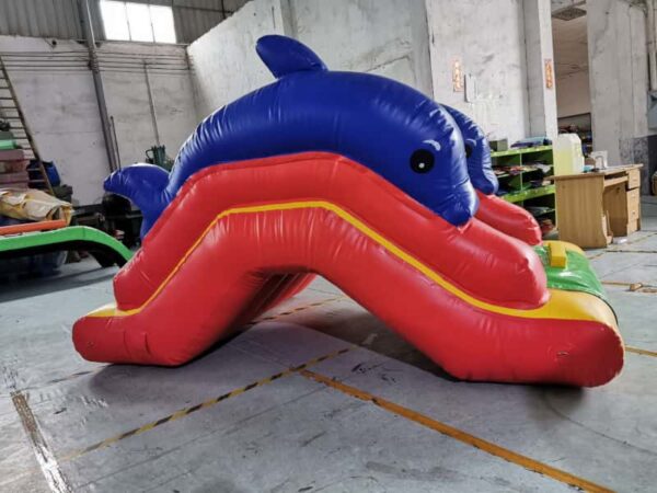 Inflatable Dolphins Slide