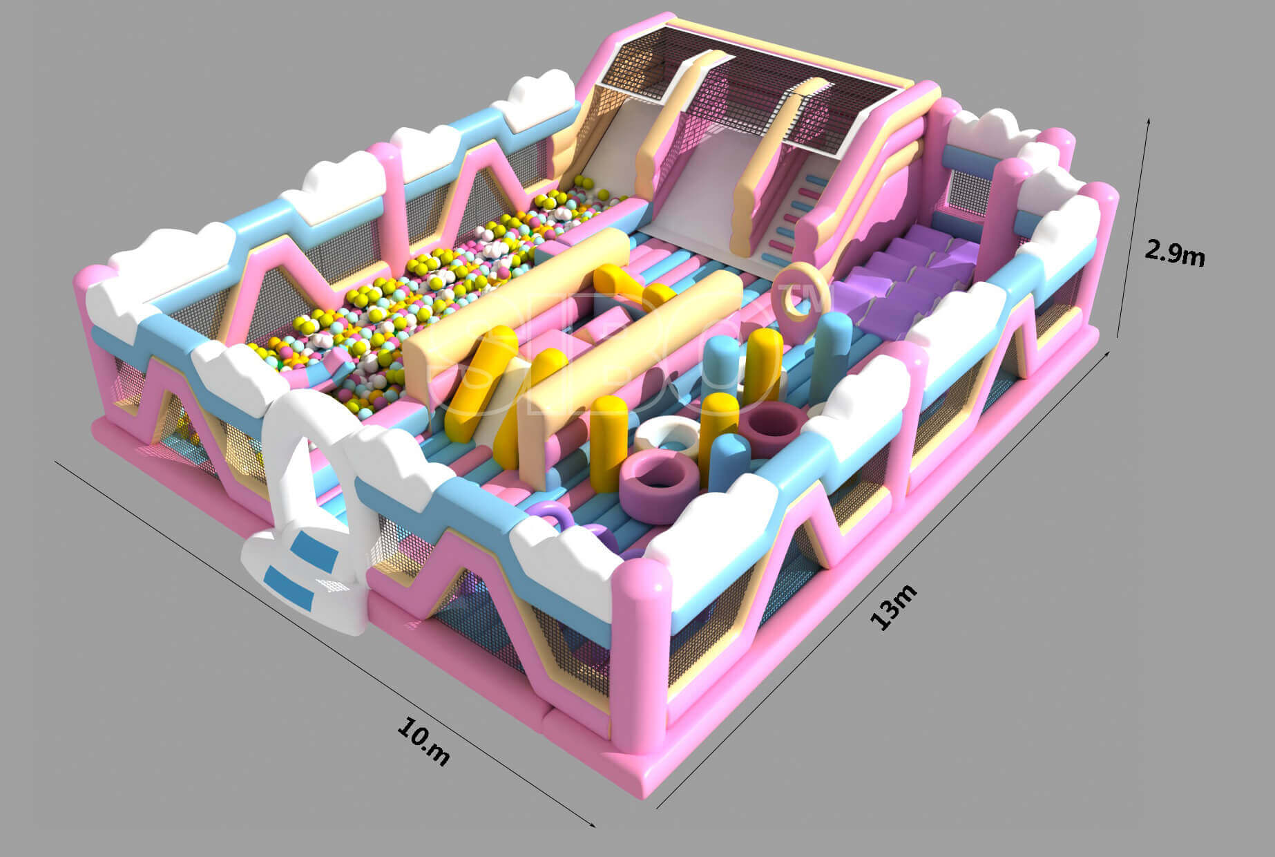Inflatable Bounce Houses and Slides