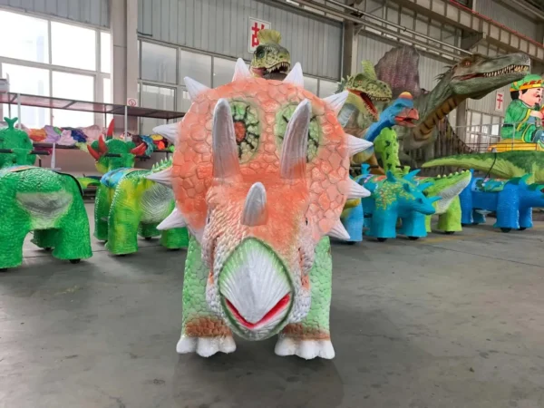 Dinosaur Triceratops Animal Ride