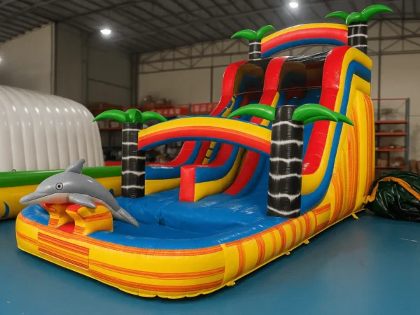 Dolphin Colorful Slide