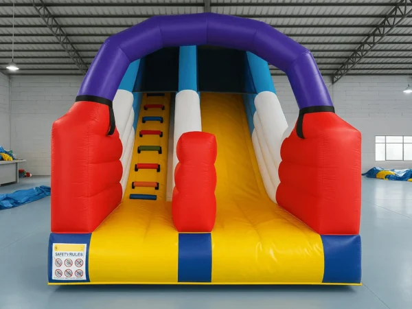 Colorful Inflatable Climb with Slide