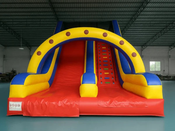 6M Hight Inflatable with Slide Color Right Stairs with Blower