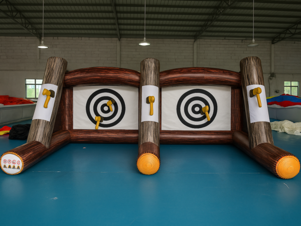 Different Colors Shooting Game Inflatable with Extra Bows and Arrow