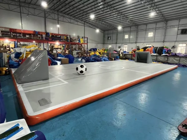 Inflatable Football Playground DWF Air Track