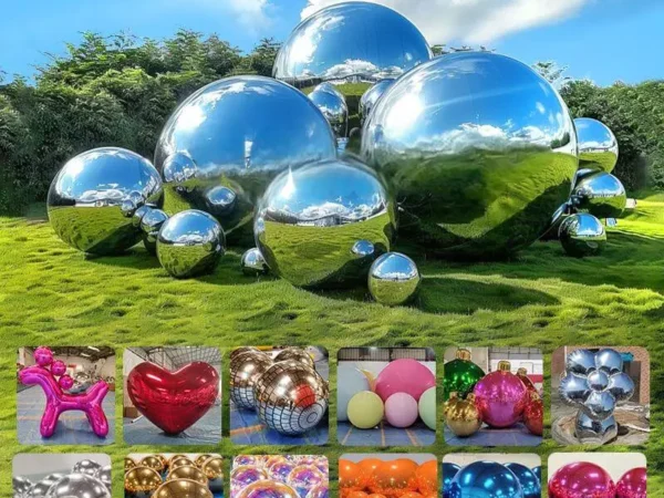 Giant Inflatable Mirror Ball