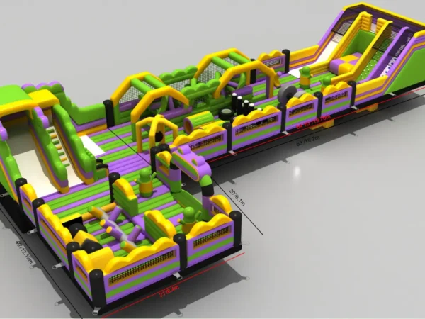 Commercial Grade Inflatable Obstacle Course