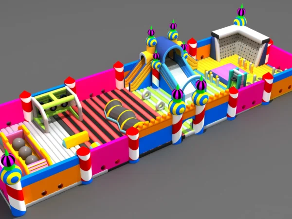 Inflatable Obstacle Course Park