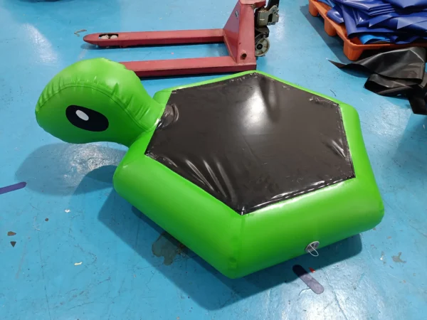 Inflatable Alien Turtle Pool Float