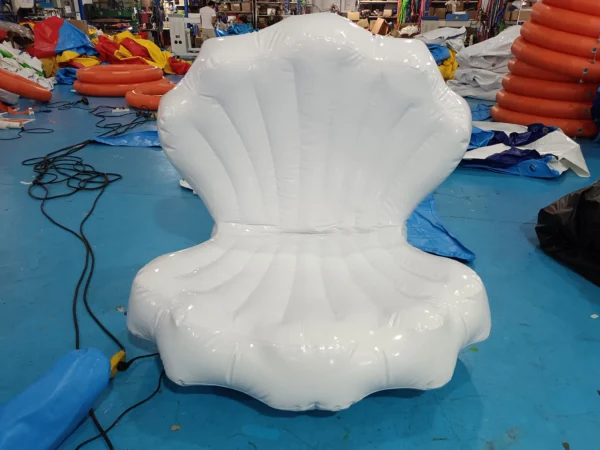 Inflatable Seashell Pool Float