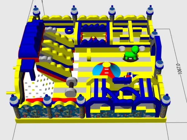 Giant Inflatable Amusement Park for Sale