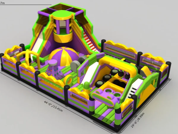 Commercial Inflatable Obstacle Course Fun Park