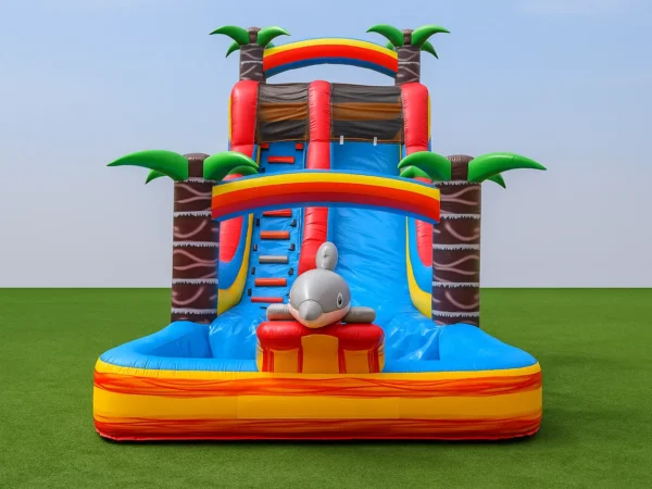 Dolphin Paradise Rainbow Water Slide