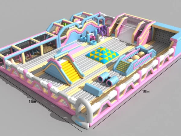 Macaron Dream Inflatable Park