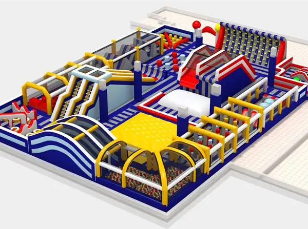 Nautical Quest Mega Inflatable Playground