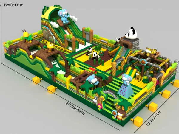 Amazing Animals Inflatable Fun Park