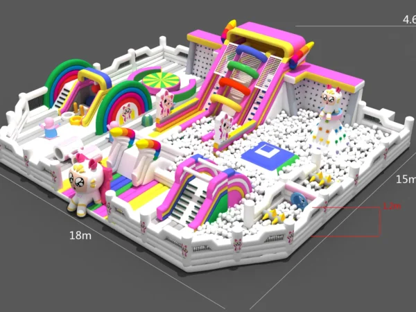 Kawaii Friends Rainbow Adventure Playground