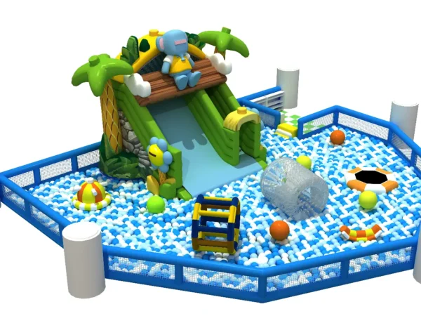 Jungle Hut Indoor Soft Play Ball Pit