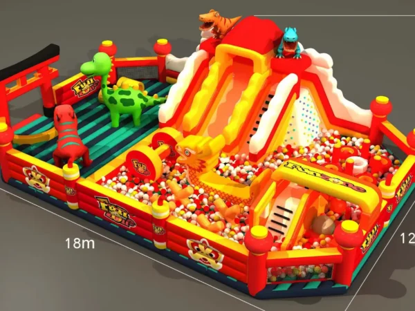 Dragon Dynasty Versus Dinosaur Playground