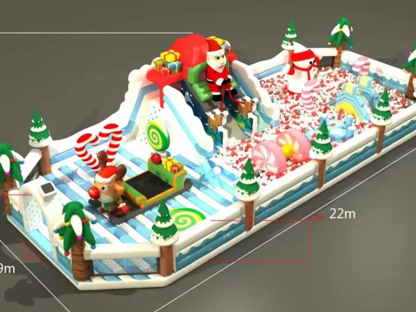 Santa's Sleigh Ride Adventure Playground