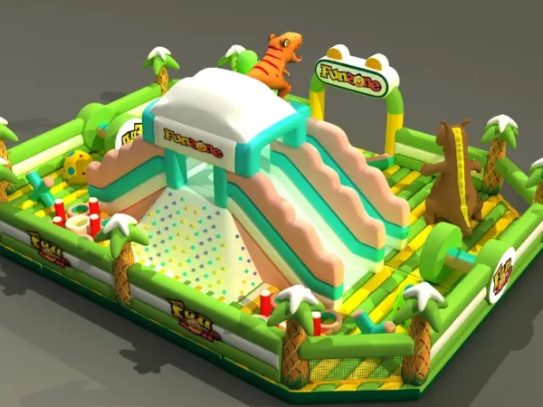 Jurassic Dinosaur Adventure Inflatable Park