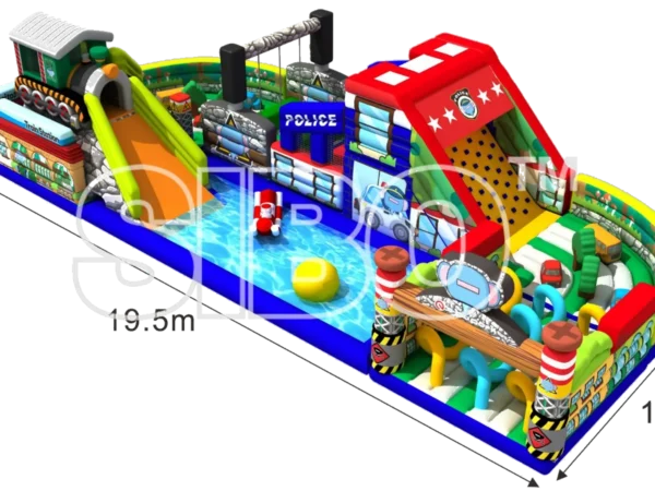 City Heroes Rescue Inflatable Water Park