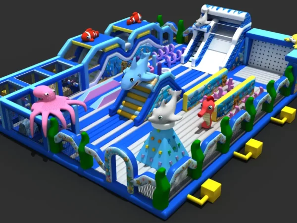 Ocean Explorer Inflatable Fun Park