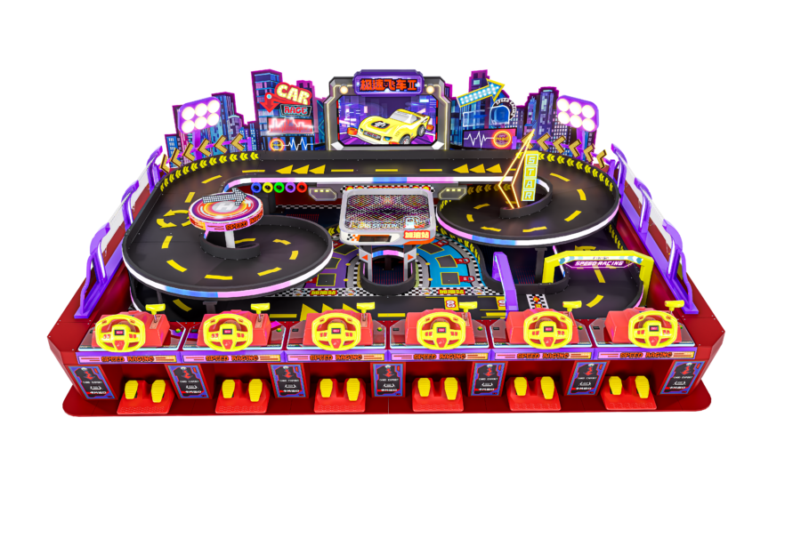 commercial slot car racing game