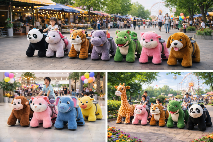 Animal Ride Animal Ride On Toys for Sale | Electric Plush Animal Rides for Business ...